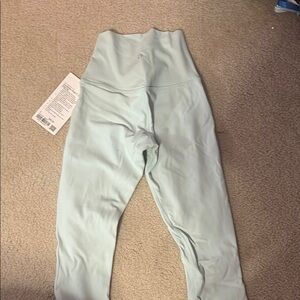 Light Blue High-Waisted Leggings